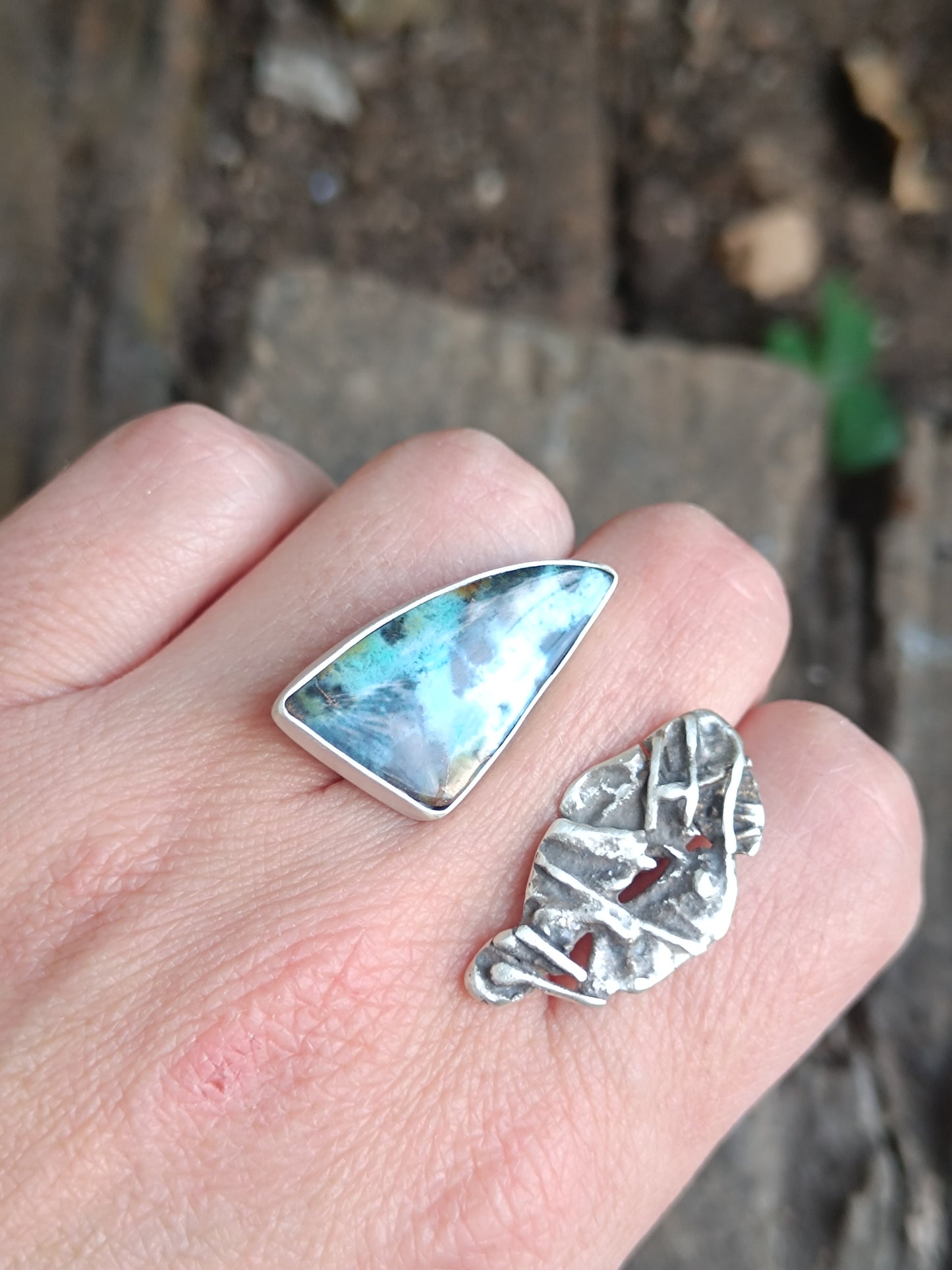 Anillo Tu y Yo Agata