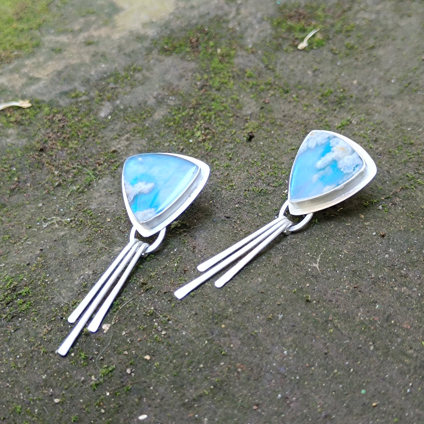 Aros "Espejo de cielo"