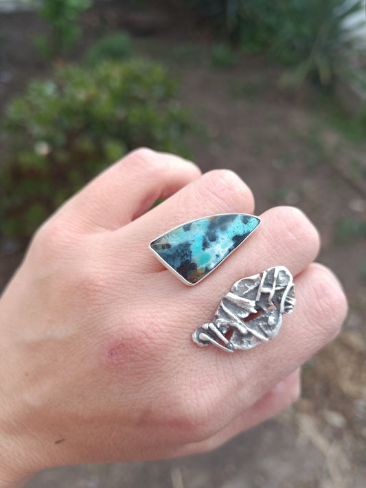 Anillo Tu y Yo Agata