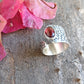 Anillo granate