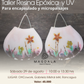 Taller Resina Epoxica y UV para encapsulado y micropaisaje