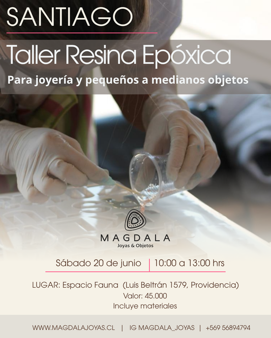 Taller Resina Epoxica Inicial SANTIAGO