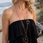 Collar eslabones cobre