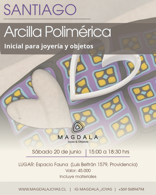 Taller Arcilla Polimérica SANTIAGO