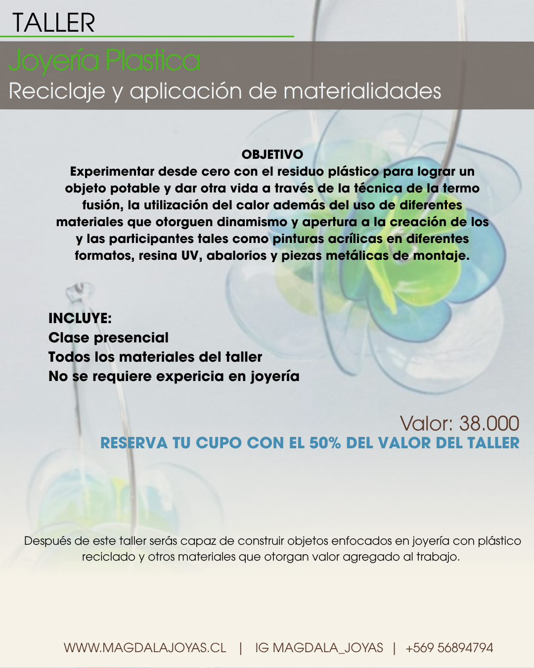 Taller "Joyería Plástica"