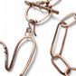 Collar eslabones cobre